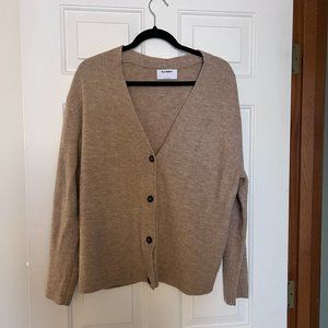 Old Navy Beige Cardigan Large